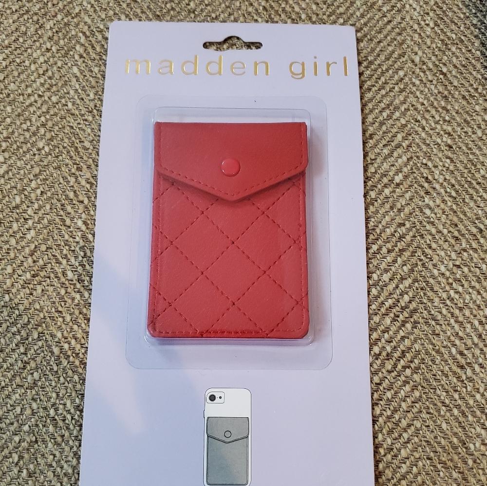 Madden Girl Cellphone ID holder NWT